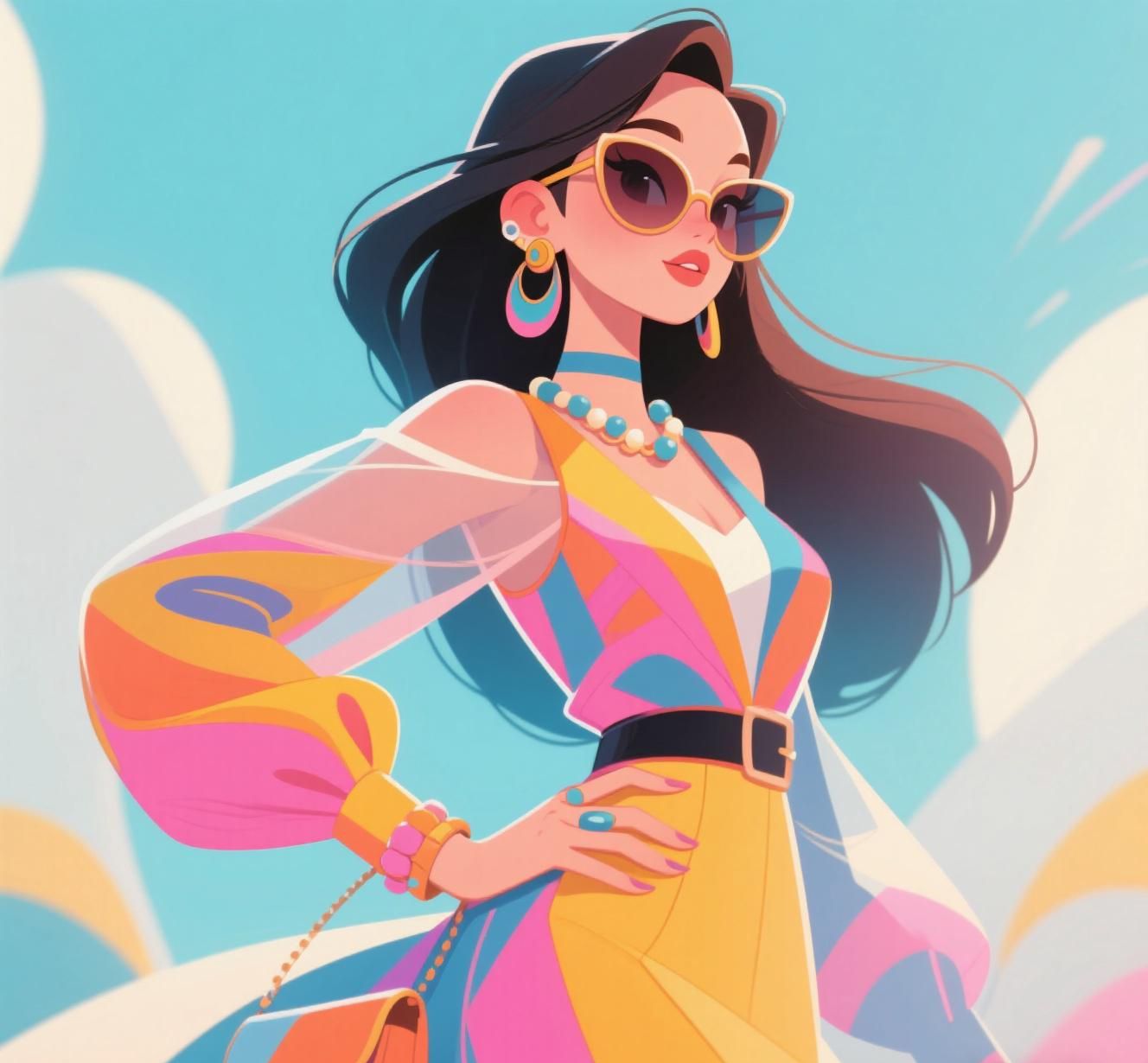 Moda elegante y moderna